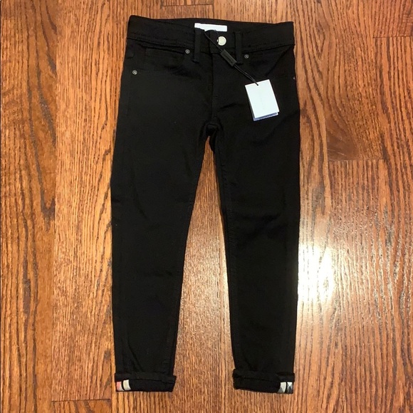 Burberry children black jeans - size 4 - Picture 1 of 9